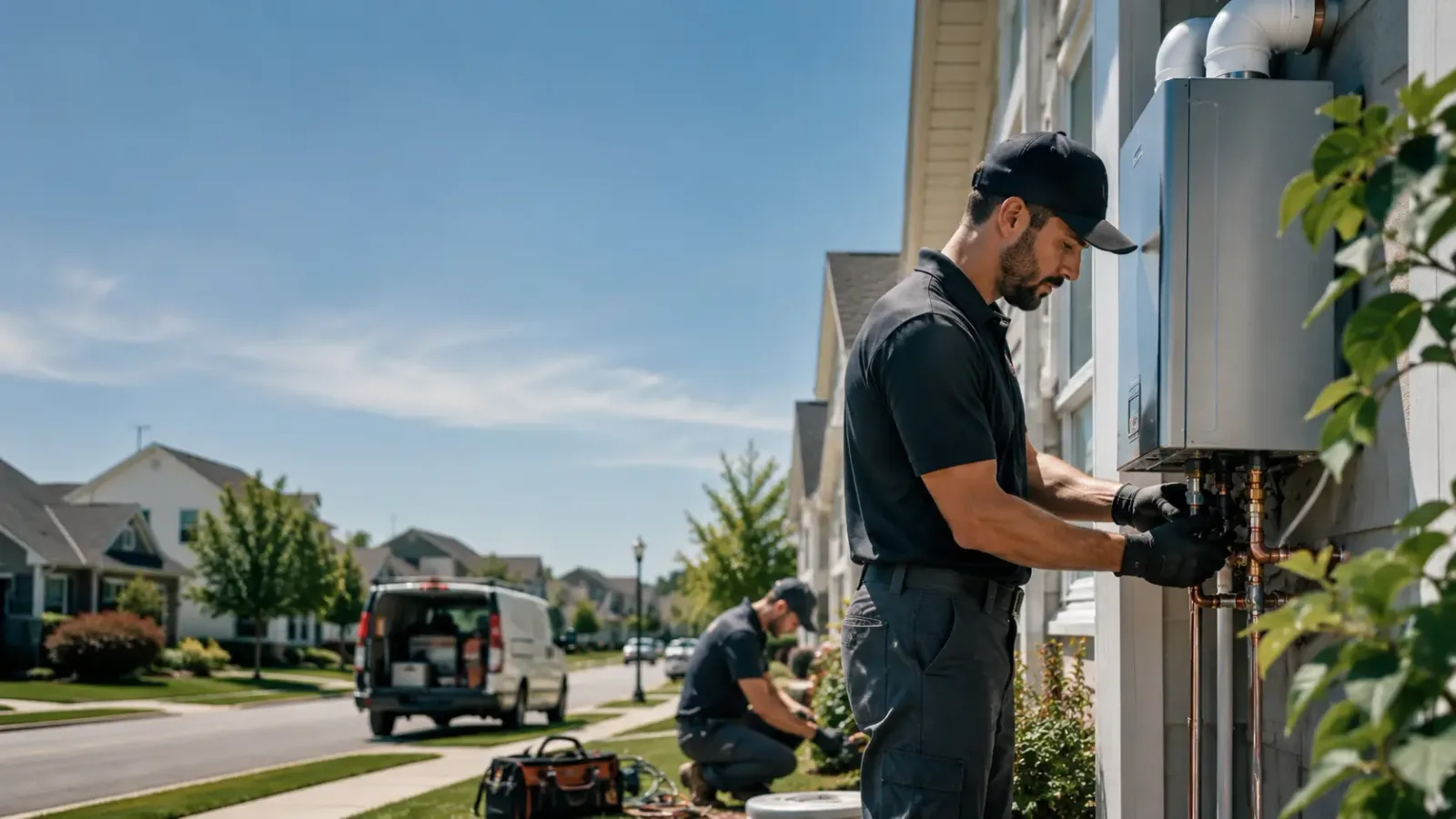 Tankless Water Heater Installation in Brunswick, ME